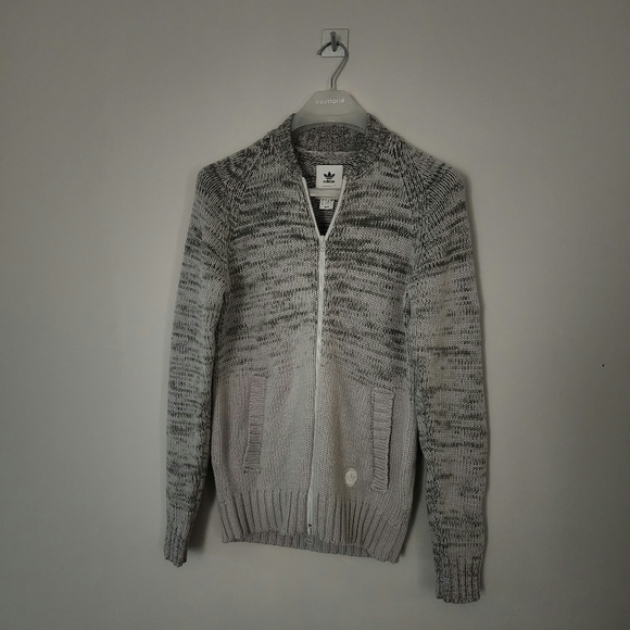 Adidas Consortium x Wings + Horns Ombre Full Zip Cardigan - Picture 2 of 6